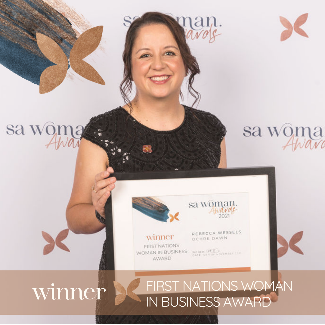 Meet the Winner of the First Nations Woman in Business Award for 2021 - Rebecca Wessels from Ochre Dawn