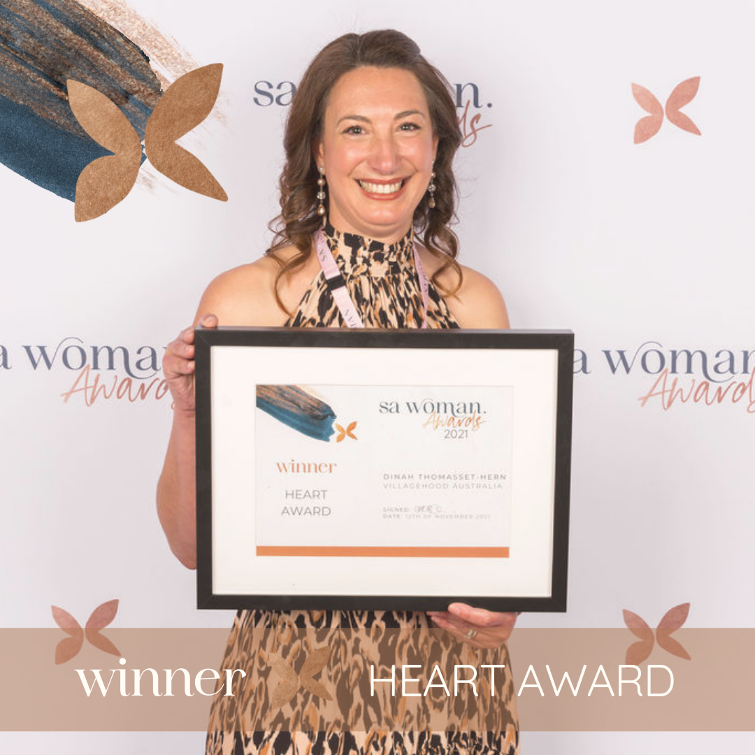 Meet the Winner of the Heart Award for 2021 - Dinah Thomasset-Hearn from Villagehood Australia