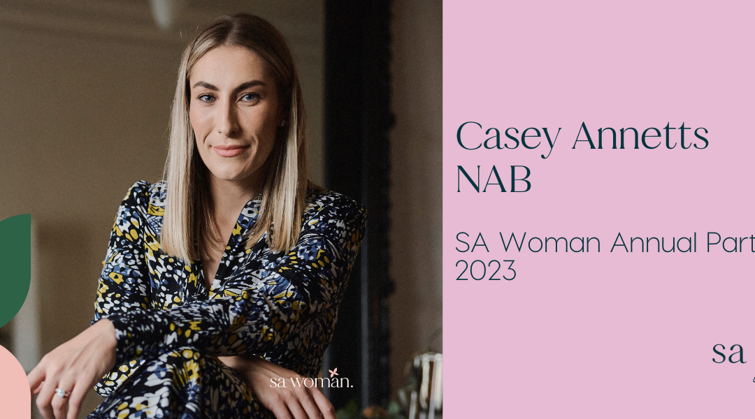 Casey Annetts NAB, SA Woman Annual Partner 2023
